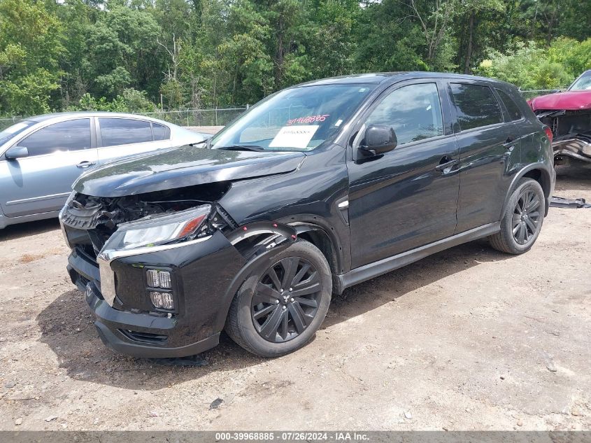 2022 Mitsubishi Outlander Sport 2.0 Be 2Wd/2.0 Es 2Wd/2.0 Le 2Wd/2.0 S 2Wd VIN: JA4APUAU3NU014008 Lot: 39968885