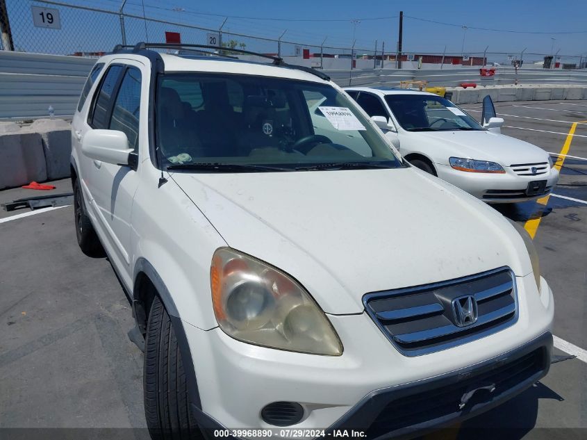 2005 Honda Cr-V Se/Ex VIN: JHLRD78925C021223 Lot: 39968890