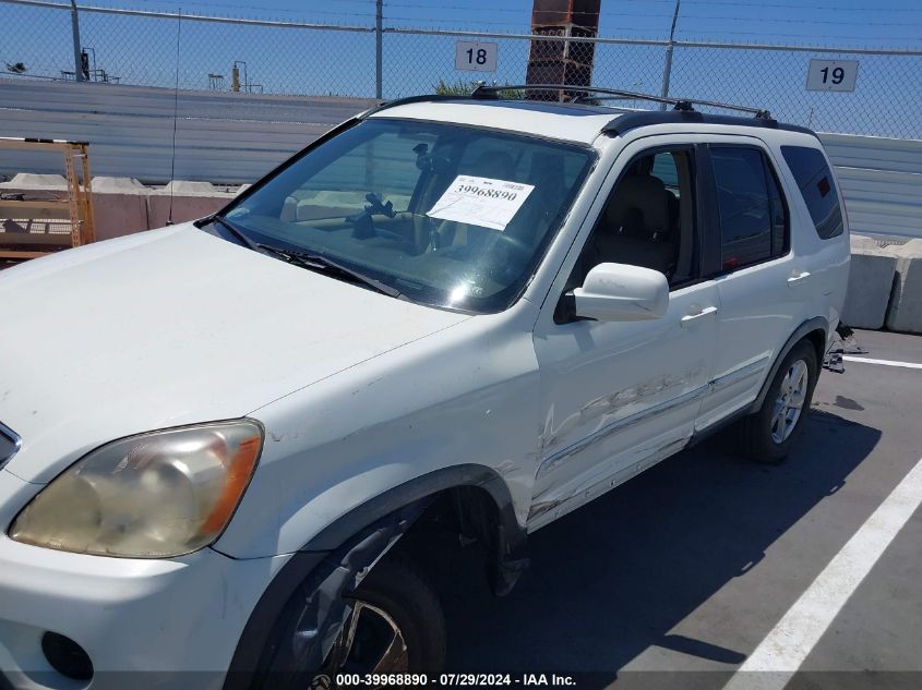2005 Honda Cr-V Se/Ex VIN: JHLRD78925C021223 Lot: 39968890