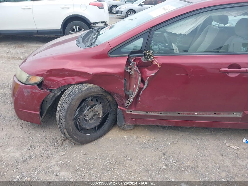 2010 Honda Civic Lx VIN: 2HGFA1F5XAH550918 Lot: 39968912