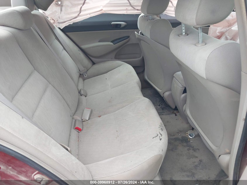 2010 Honda Civic Lx VIN: 2HGFA1F5XAH550918 Lot: 39968912