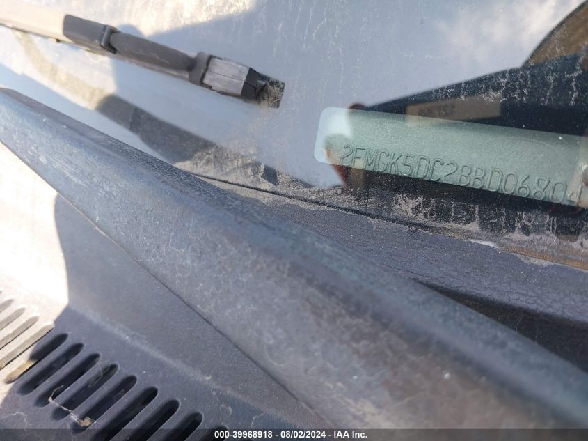 2011 Ford Flex Limited VIN: 2FMGK5DC2BBD06804 Lot: 39968918