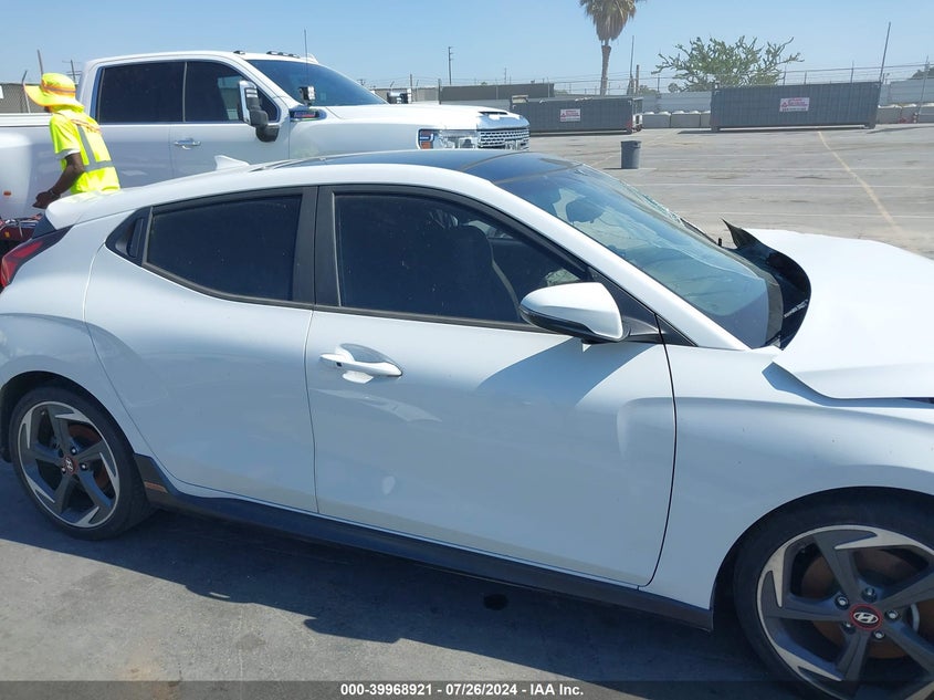 2019 HYUNDAI VELOSTER TURBO - KMHTH6AB7KU015174