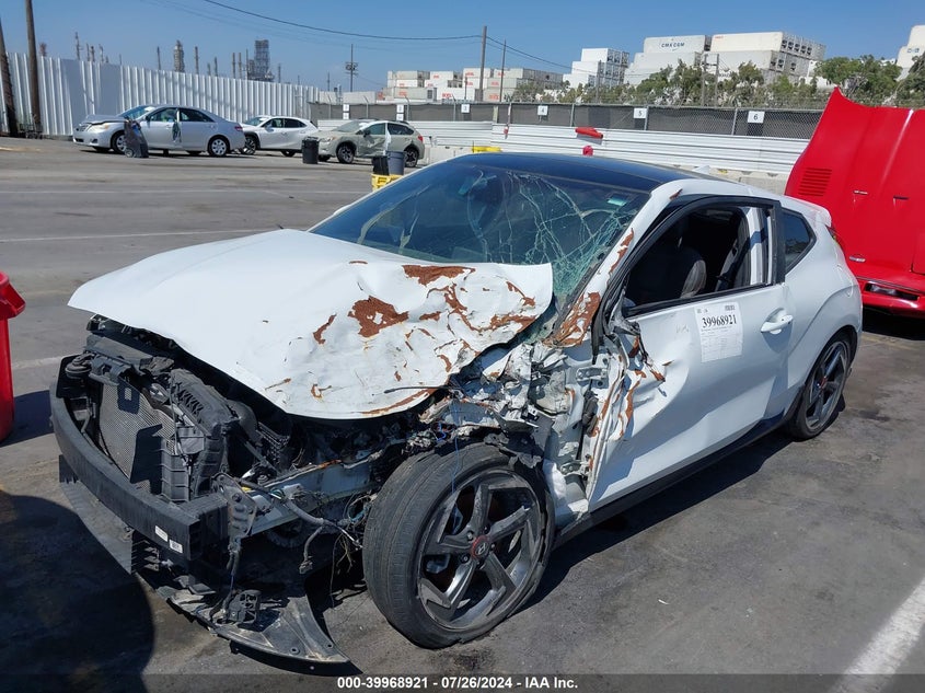 2019 HYUNDAI VELOSTER TURBO - KMHTH6AB7KU015174