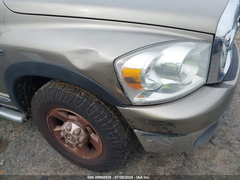 2007 Dodge Ram 2500 Slt/Sport VIN: 3D7KR28D57G738924 Lot: 39968929