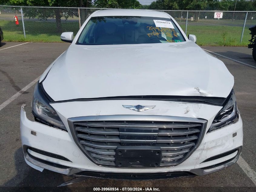 2018 Genesis G80 3.8 VIN: KMHGN4JE3JU235046 Lot: 39968934