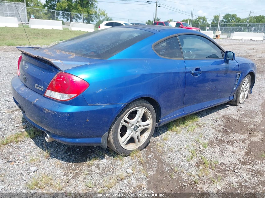 2005 Hyundai Tiburon Gt/Se VIN: KMHHN65F25U157836 Lot: 39968940