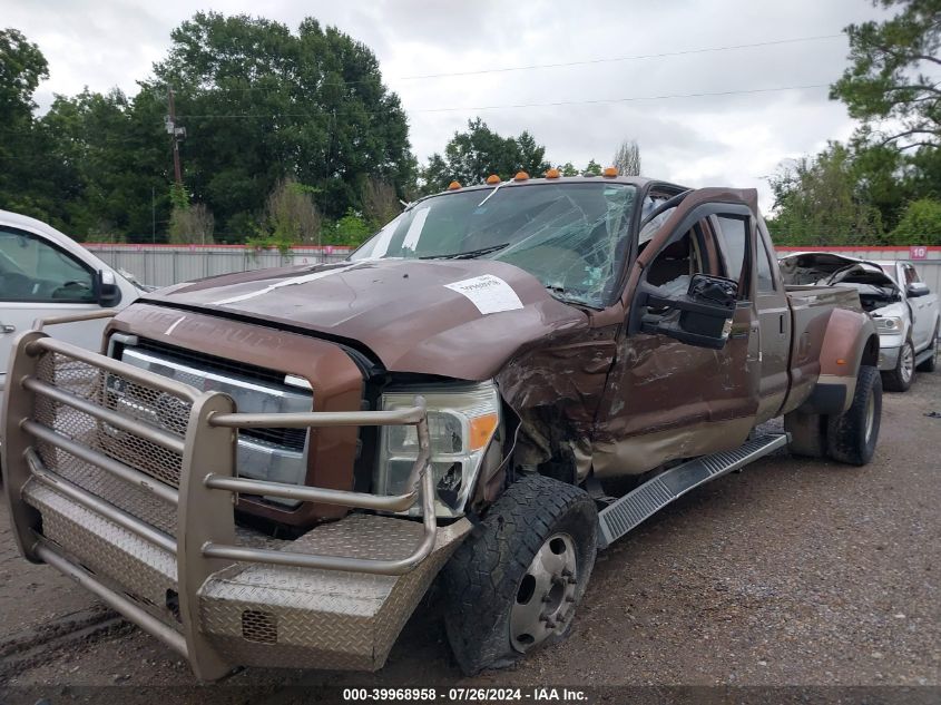 2012 Ford F-350 Lariat VIN: 1FT8W3DT5CEA01207 Lot: 39968958