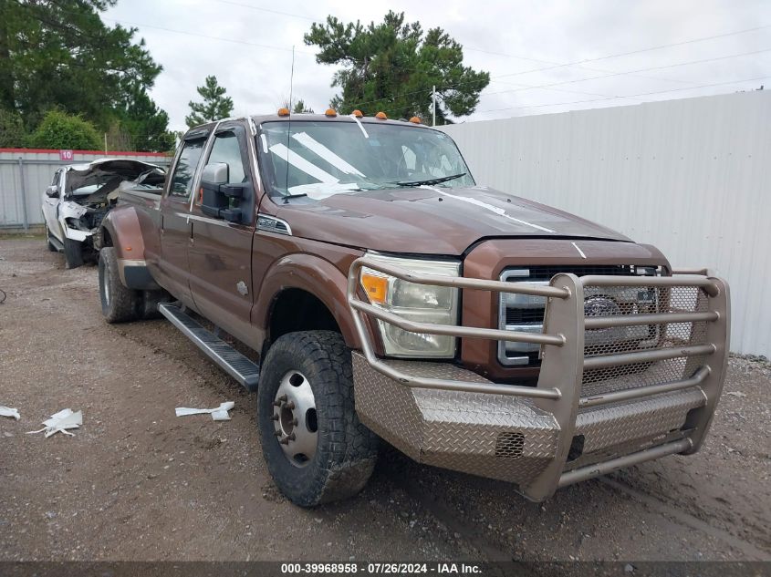 2012 Ford F-350 Lariat VIN: 1FT8W3DT5CEA01207 Lot: 39968958