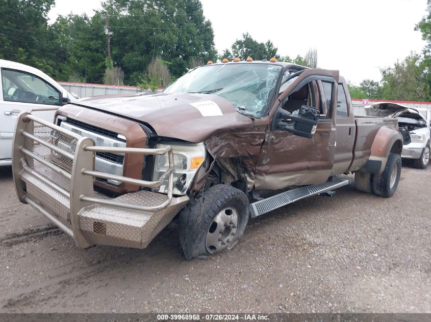 2012 Ford F-350 Lariat VIN: 1FT8W3DT5CEA01207 Lot: 39968958