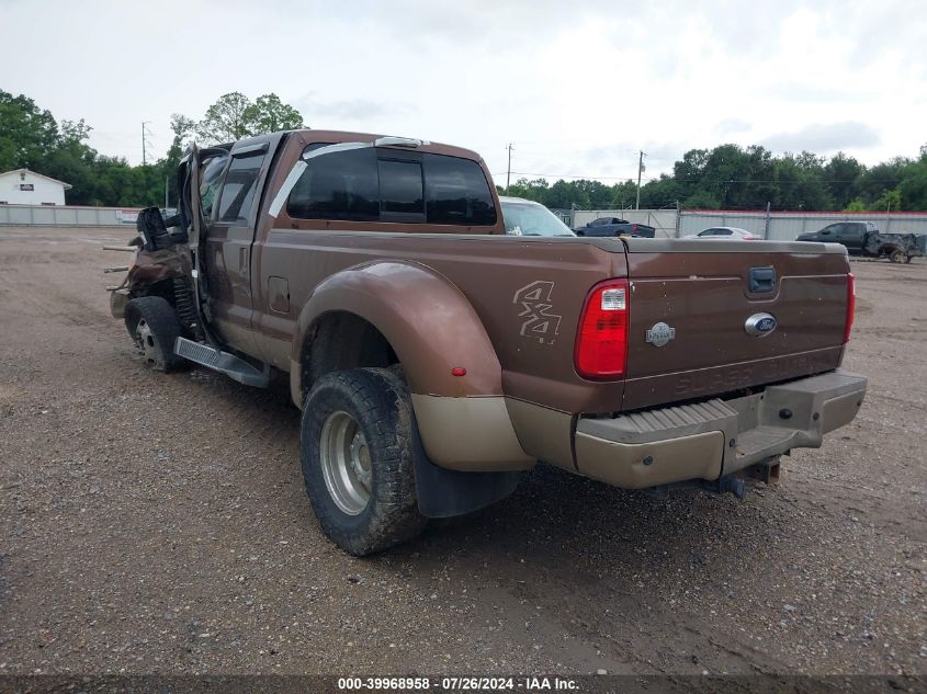 2012 Ford F-350 Lariat VIN: 1FT8W3DT5CEA01207 Lot: 39968958