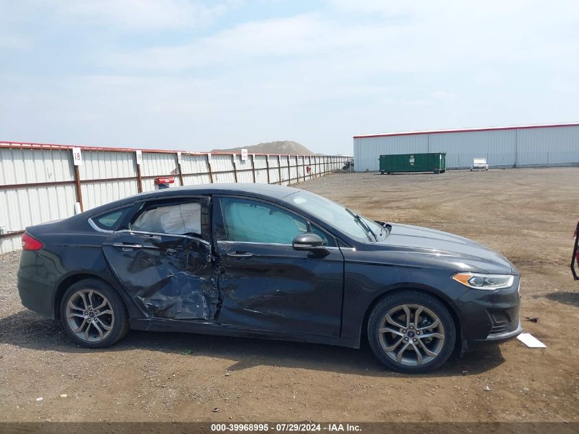 2020 Ford Fusion Sel VIN: 3FA6P0CD5LR174337 Lot: 39968995