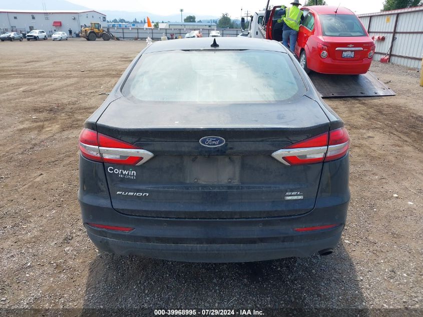 2020 Ford Fusion Sel VIN: 3FA6P0CD5LR174337 Lot: 39968995