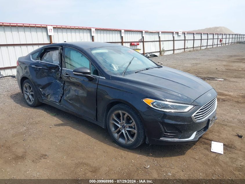 2020 Ford Fusion Sel VIN: 3FA6P0CD5LR174337 Lot: 39968995