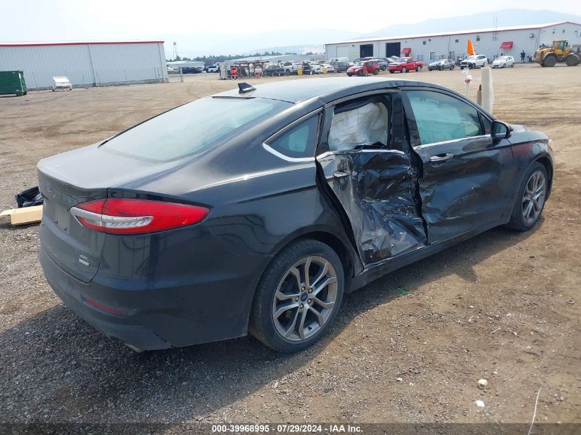 2020 Ford Fusion Sel VIN: 3FA6P0CD5LR174337 Lot: 39968995