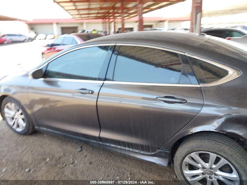 2016 Chrysler 200 Limited VIN: 1C3CCCAB4GN160499 Lot: 39968997