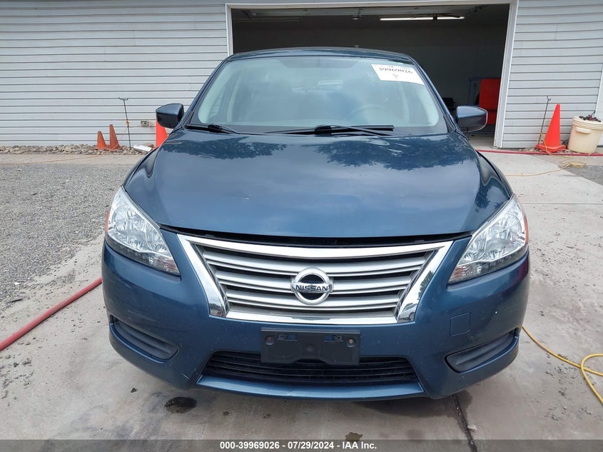 2013 Nissan Sentra Sv VIN: 1N4AB7AP9DN902390 Lot: 39969026