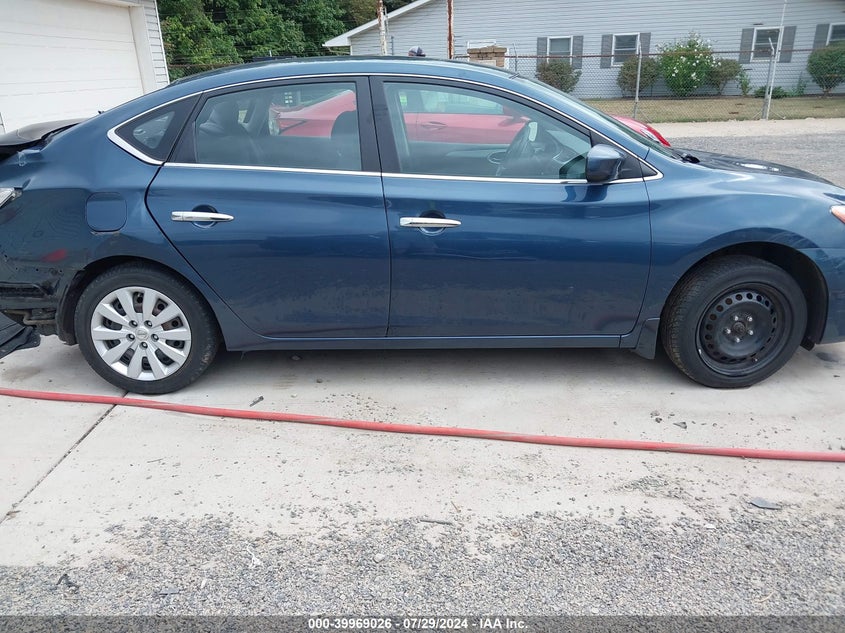 2013 Nissan Sentra Sv VIN: 1N4AB7AP9DN902390 Lot: 39969026