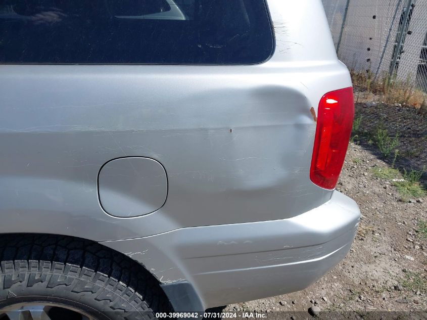 2003 Honda Pilot Ex-L VIN: 2HKYF18553H509662 Lot: 39969042