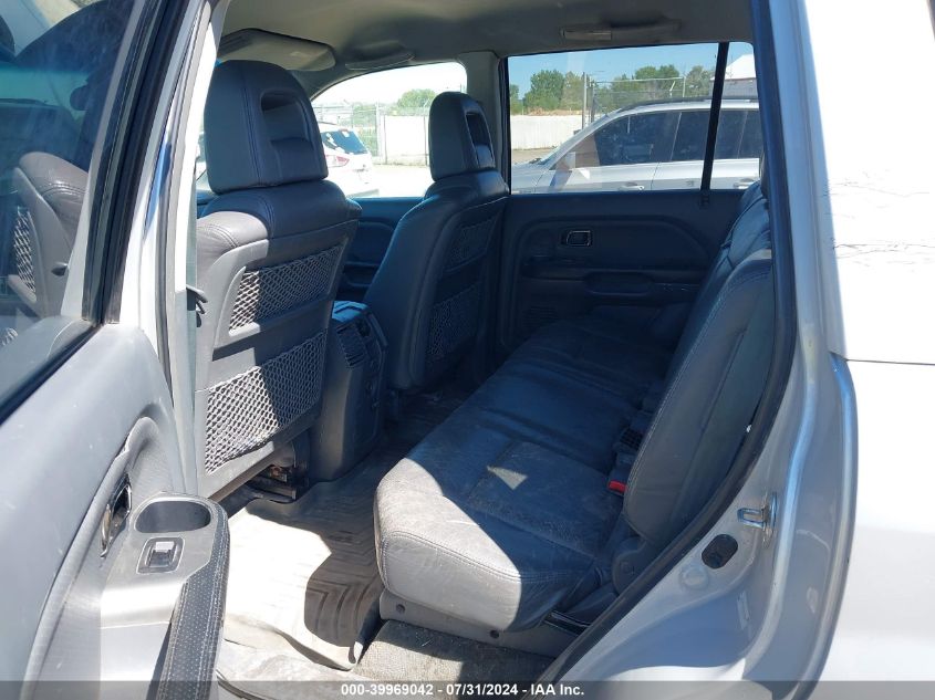 2003 Honda Pilot Ex-L VIN: 2HKYF18553H509662 Lot: 39969042