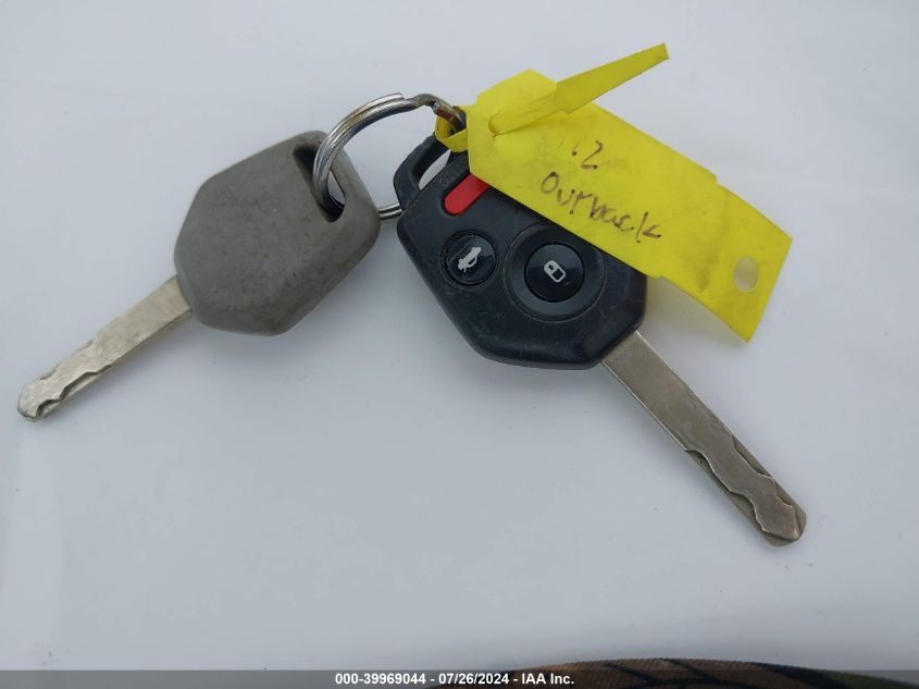 2012 Subaru Outback 2.5I Premium VIN: 4S4BRCBC1C3220141 Lot: 39969044