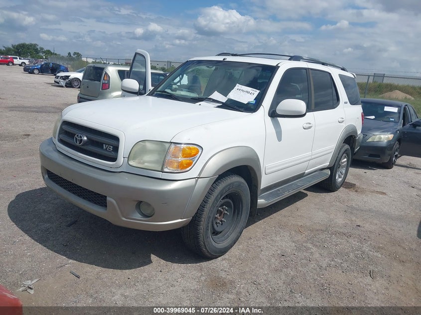 2004 Toyota Sequoia Sr5 V8 VIN: 5TDZT34A34S235000 Lot: 39969045