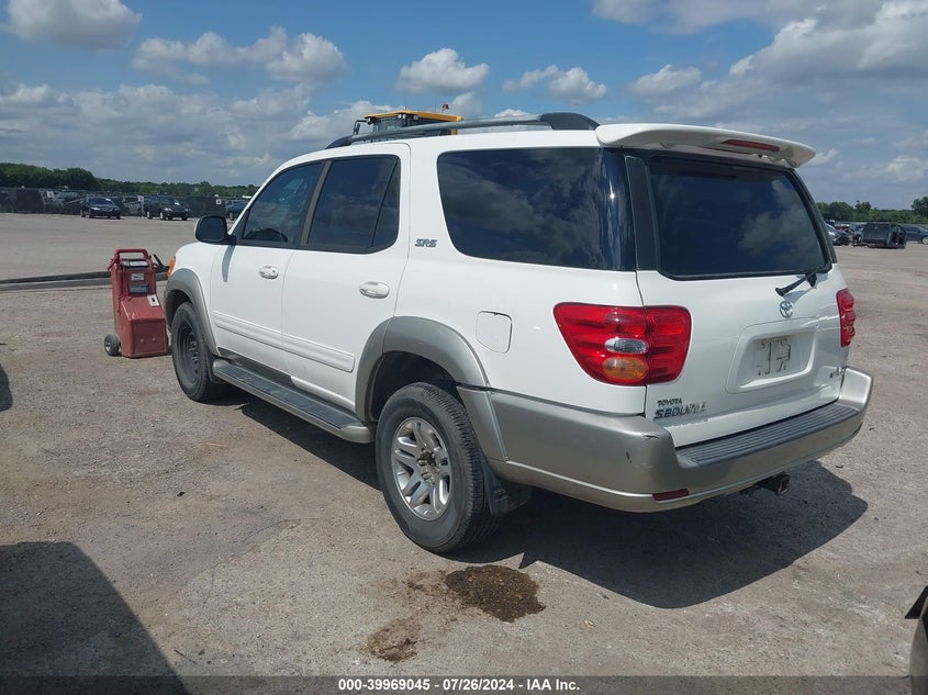 2004 Toyota Sequoia Sr5 V8 VIN: 5TDZT34A34S235000 Lot: 39969045