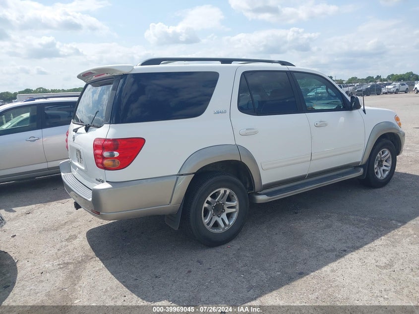 2004 Toyota Sequoia Sr5 V8 VIN: 5TDZT34A34S235000 Lot: 39969045