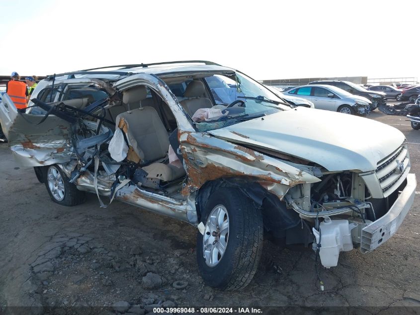 2003 Toyota Highlander Limited V6 VIN: JTEGF21A330073461 Lot: 39969048