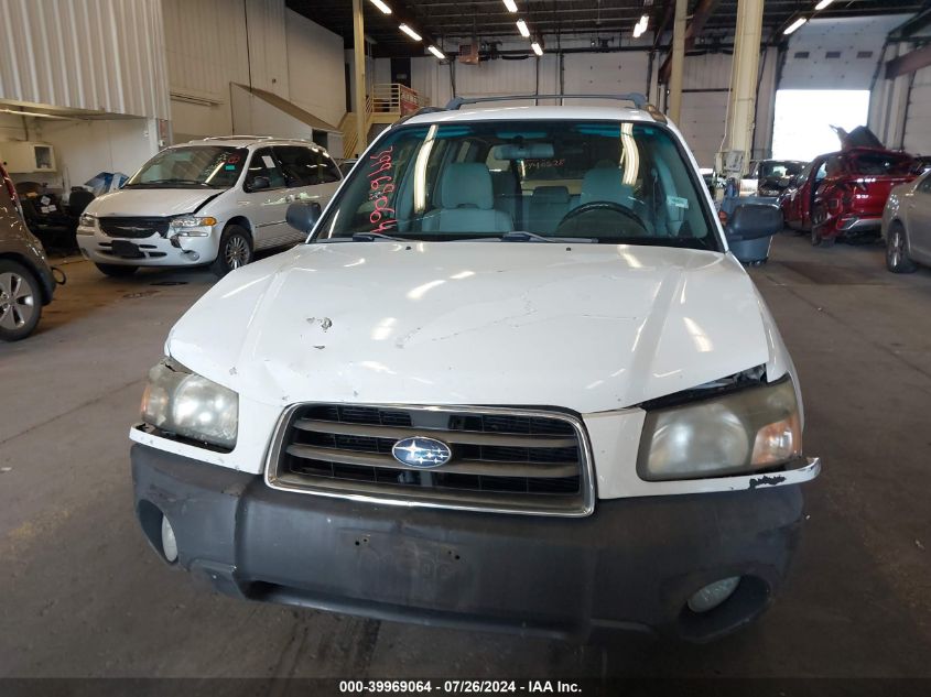 2003 Subaru Forester X VIN: JF1SG63693H745610 Lot: 39969064