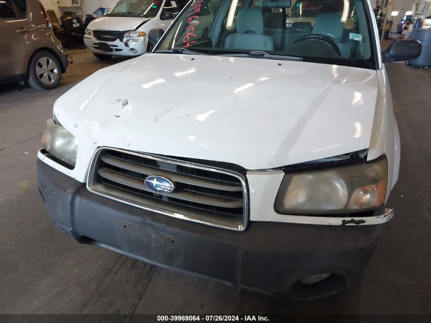 2003 Subaru Forester X VIN: JF1SG63693H745610 Lot: 39969064