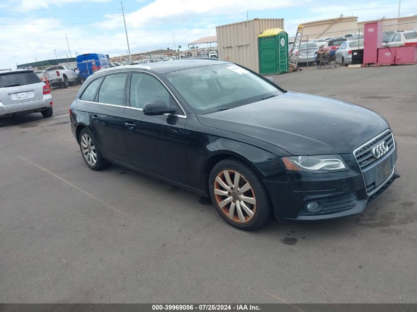 2010 Audi A4 2.0T Premium VIN: WAUWFAFL6AA017507 Lot: 39969086