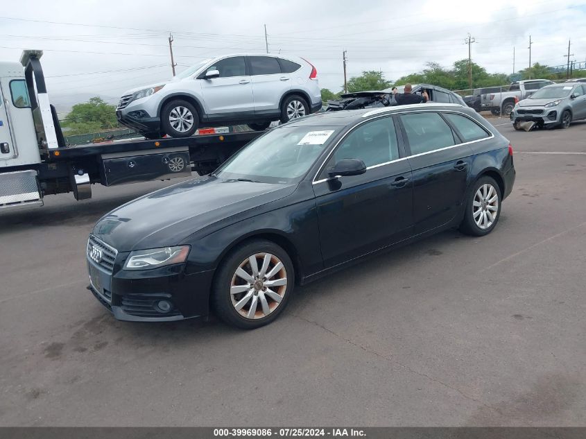 2010 Audi A4 2.0T Premium VIN: WAUWFAFL6AA017507 Lot: 39969086