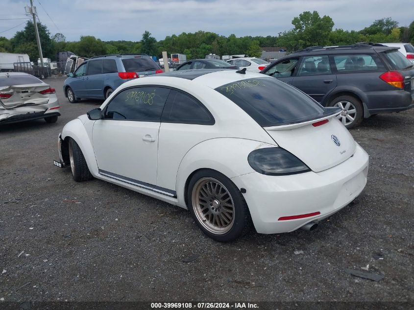 2013 Volkswagen Beetle Turbo VIN: 3VWV67AT2DM616188 Lot: 39969108