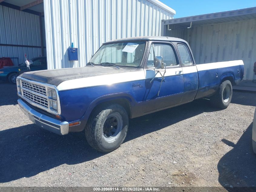 D27JF9C102653 1979 Dodge D150