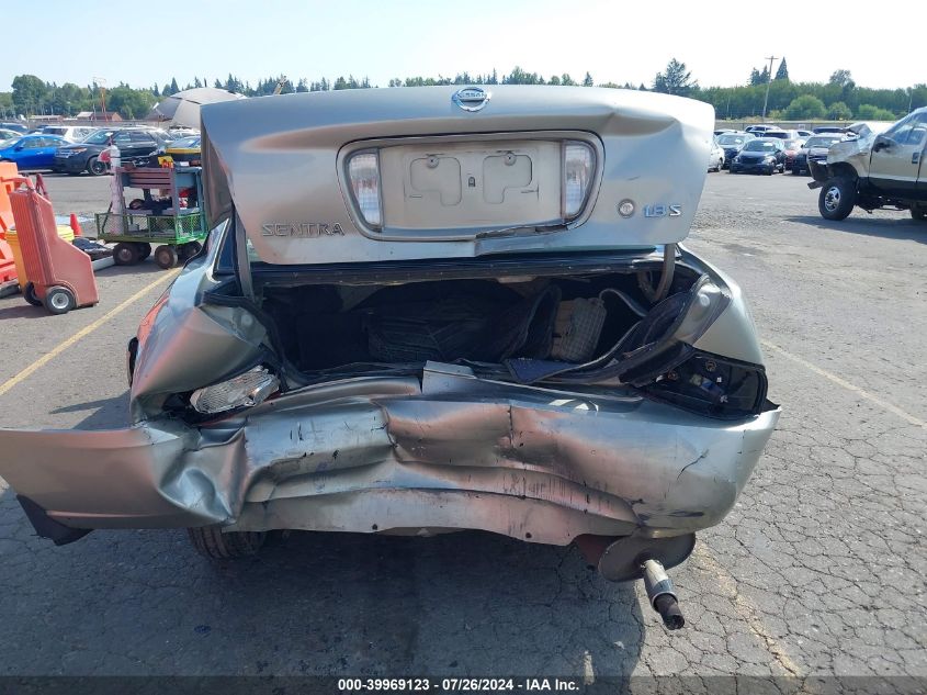 2004 Nissan Sentra 1.8S VIN: 3N1CB51D84L844403 Lot: 39969123