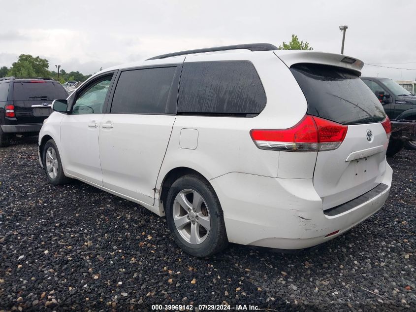 2011 Toyota Sienna Le VIN: 5TDKK3DC0BS169623 Lot: 39969142