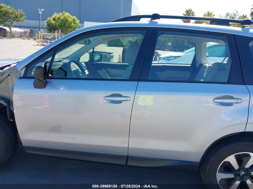 2017 Subaru Forester 2.5I VIN: JF2SJABCXHH480288 Lot: 39969158