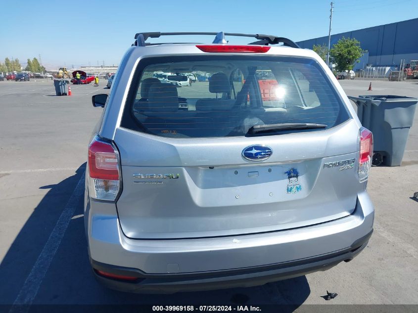 2017 Subaru Forester 2.5I VIN: JF2SJABCXHH480288 Lot: 39969158