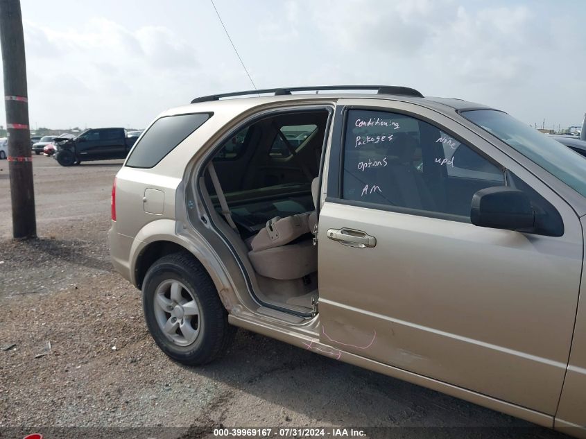 2008 Kia Sorento Lx VIN: KNDJD735685829677 Lot: 39969167