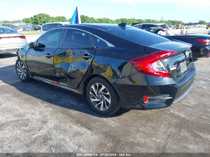 2018 Honda Civic Ex VIN: 2HGFC2F81JH545875 Lot: 39969174