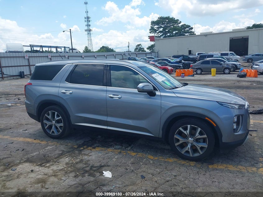 VIN KM8R34HE0LU063615 2020 HYUNDAI PALISADE SEL