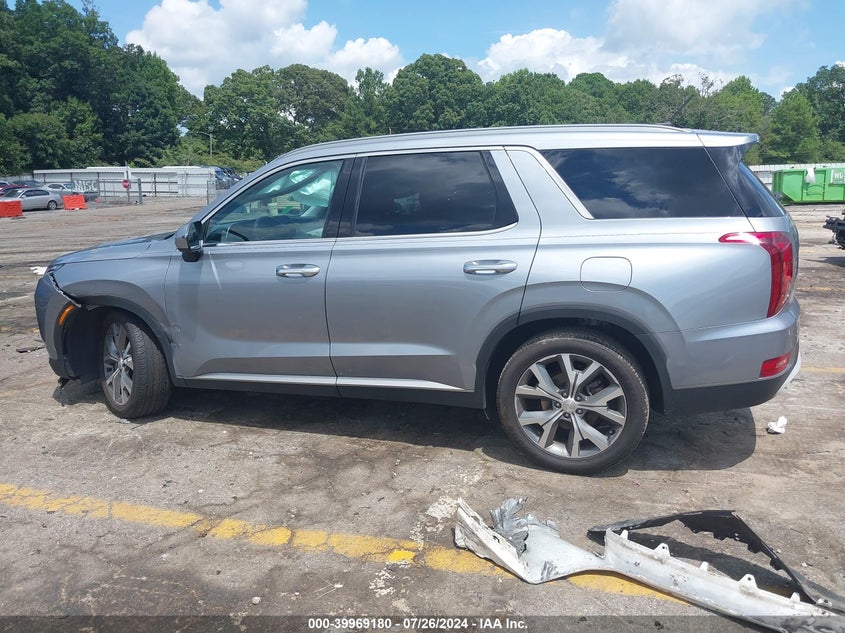 VIN KM8R34HE0LU063615 2020 HYUNDAI PALISADE SEL