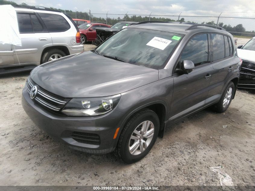 WVGAV7AX4GW536043 2016 VOLKSWAGEN TIGUAN - Image 2