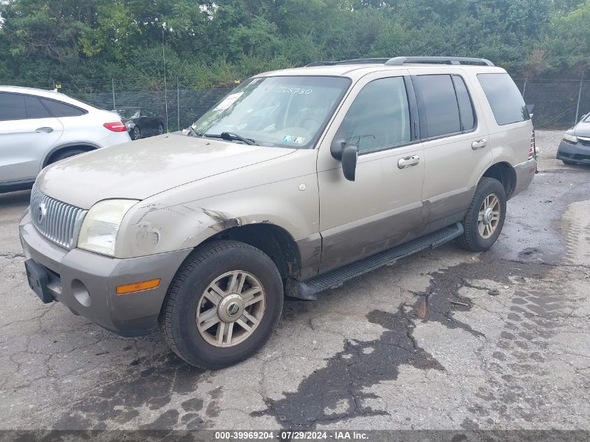 2004 Mercury Mountaineer VIN: 4M2ZU86K74UJ05730 Lot: 39969204