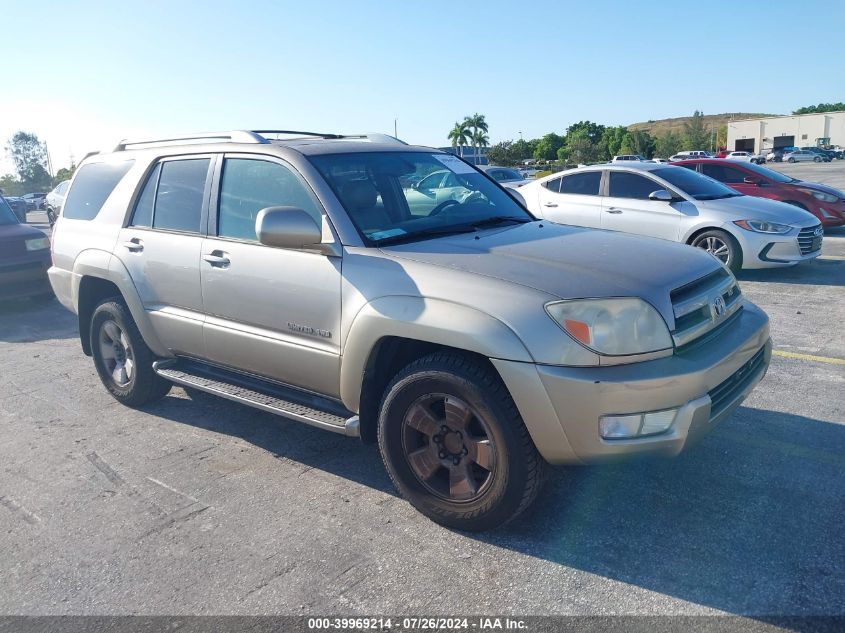 2004 Toyota 4Runner Limited V8 VIN: JTEBT17R240037112 Lot: 39969214