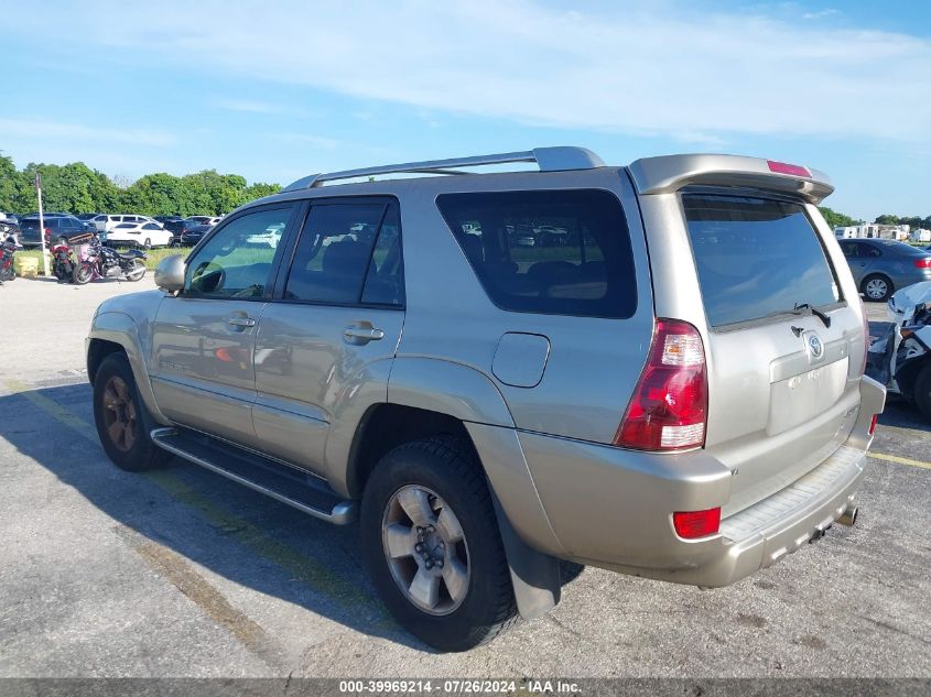 2004 Toyota 4Runner Limited V8 VIN: JTEBT17R240037112 Lot: 39969214