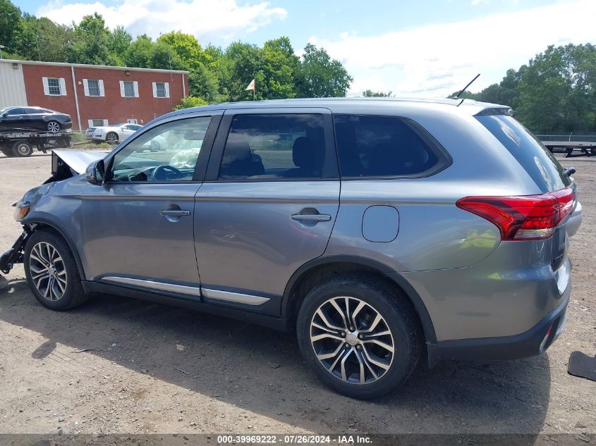 2016 Mitsubishi Outlander Se VIN: JA4AZ3A36GZ037123 Lot: 39969222