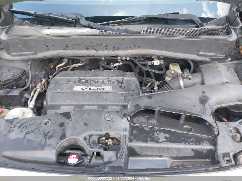 2009 Honda Pilot Ex-L VIN: 5FNYF38629B001872 Lot: 39969232