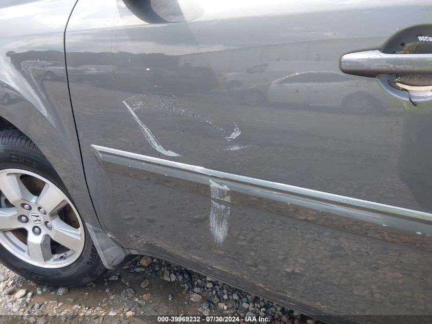 2009 Honda Pilot Ex-L VIN: 5FNYF38629B001872 Lot: 39969232